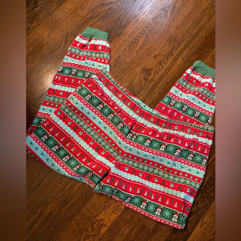 Disney Mickey Christmas leggings/pants - Picture 3 of 7